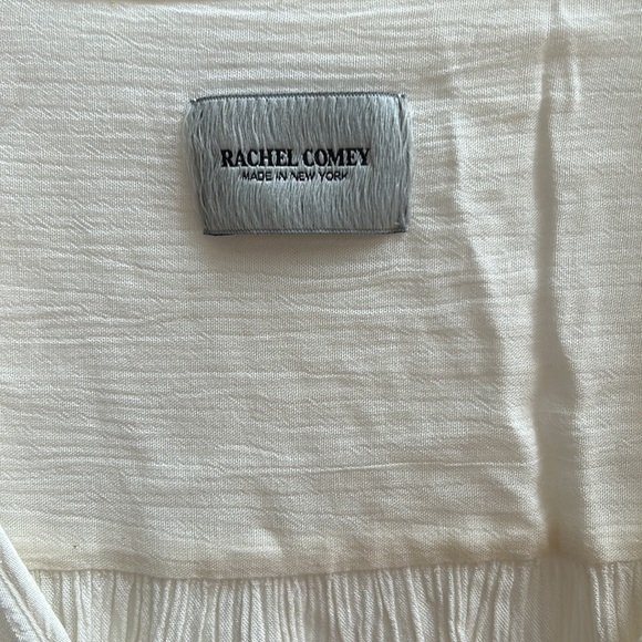 Rachel Comey cream blouse with detailing and tie neck - Picture 2 of 3